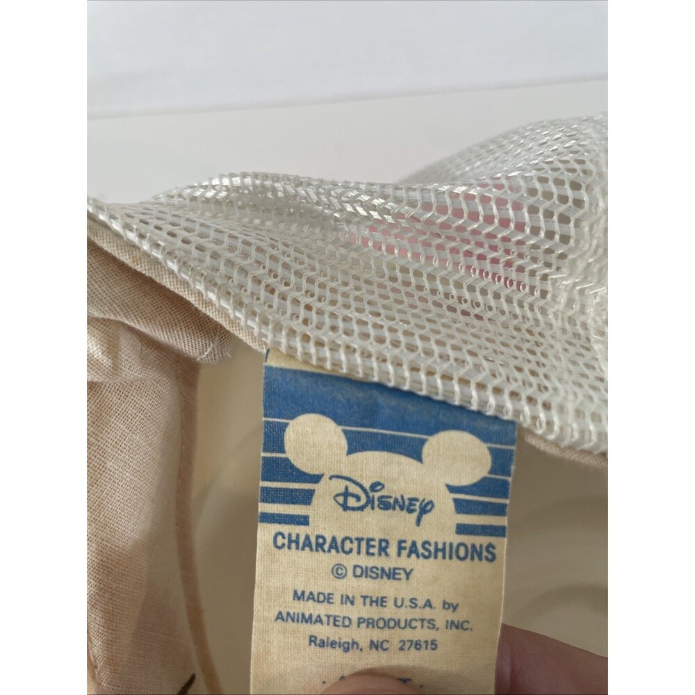 Vintage 80s/90s Disney Character Fashions Daisy Duck Snapback Adult Souvenir Hat - Picture 4 of 4